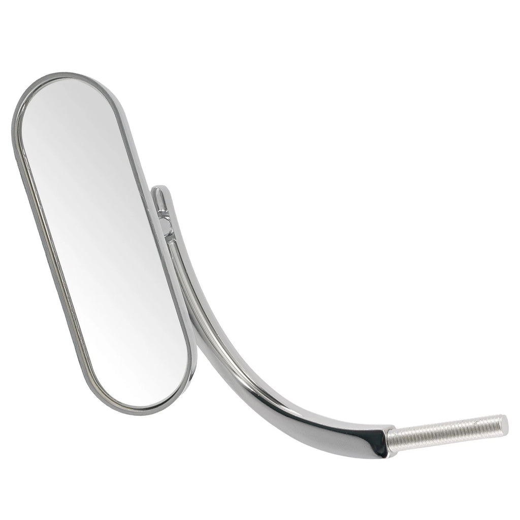 Chrome Motorcycle Mirrors for Harley Dyna/Sportster/Softail (8mm, 10mm)