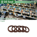 Set of 5 Oil Seal Rotary Shaft Seal FKM Rubber 31.5x39.5x5.5mm