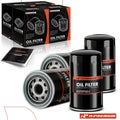 Set of 4 Engine Oil Filters for Ford F-600 (1992–1994) Ram 2500 3500 (2011–2023)