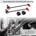 Set of 2 Front Stabilizer Bar Links with Bushings for Mazda 3 (2004–2009) No.K80235
