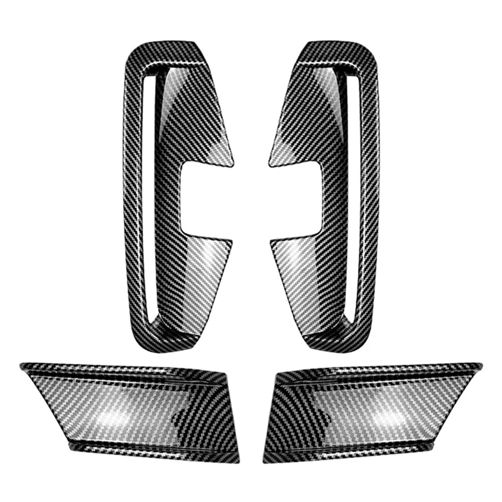 Front Bumper Air Vent Side Spoiler for BMW 4er G22/23 M Sport (2020–2024) Carbon Black