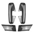 Front Bumper Air Vent Side Spoiler for BMW 4er G22/23 M Sport (2020–2024) Carbon Black