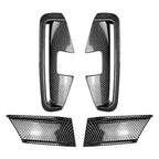 Front Bumper Air Vent Side Spoiler for BMW 4er G22/23 M Sport (2020–2024) Carbon Black