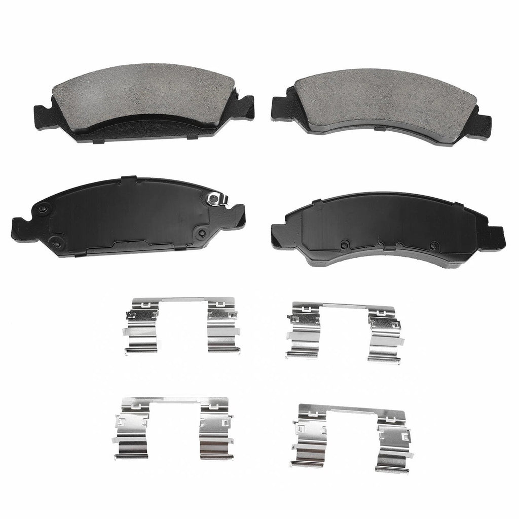 8x Ceramic Brake Pads for Chevy Silverado GMC Sierra (2004-2013)