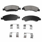8x Ceramic Brake Pads for Chevy Silverado GMC Sierra (2004-2013)