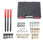 49-Piece Thread Repair Chaser Set for Metric Rethreading