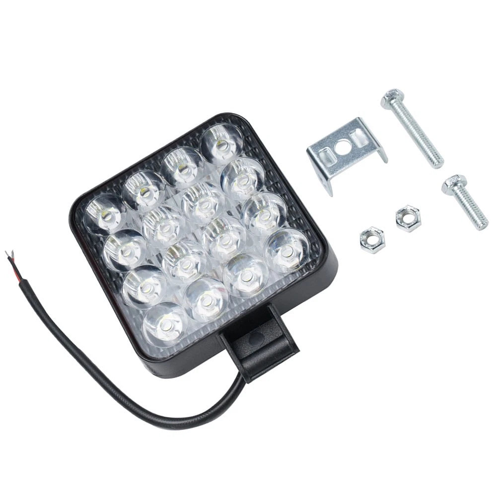1PCS Waterproof 1200LM LED Spotlight for 12V 24V Vehicles