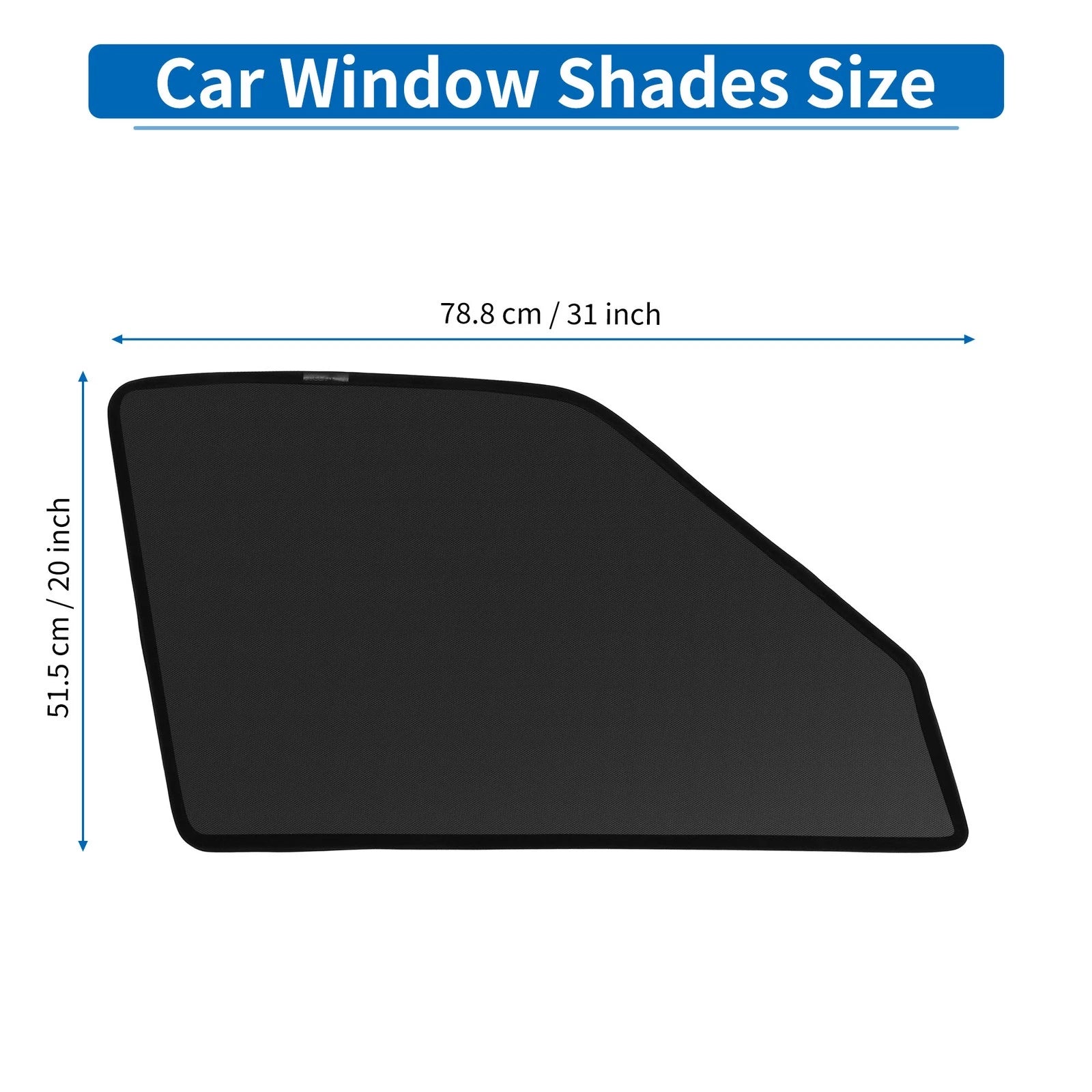 Car Window Cover for Nissan Serena C27 (2016–Present) Net Black