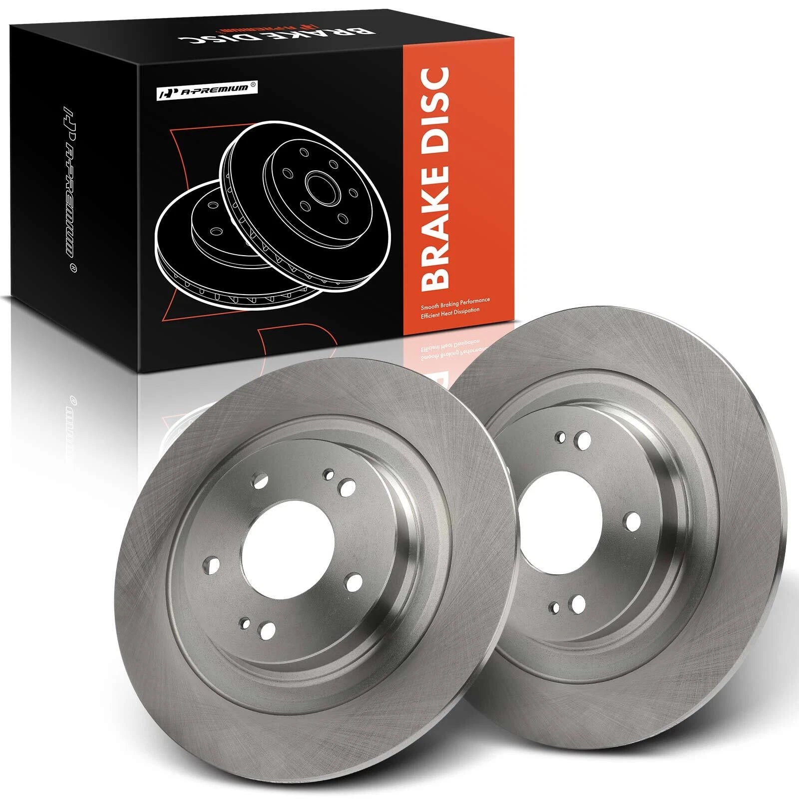 Rear Disc Brake Rotors for Mitsubishi Outlander (2014–2020) Eclipse Cross