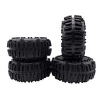Set of 4 Rubber Rock Crawler Tires 2.2" for Axial SCX10 Wraith TRX-4