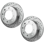 Rear Brake Disc Rotors for Chevy Express, Savana, Suburban, Yukon, Avalanche