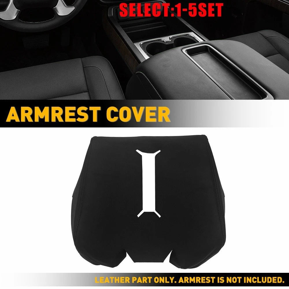 Center Console Lid Cover for GMC Sierra 1500 2500 (2014–2018)