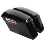Hard Saddlebags for Harley Touring Street Road Glide (2014–2024) Vivid Black