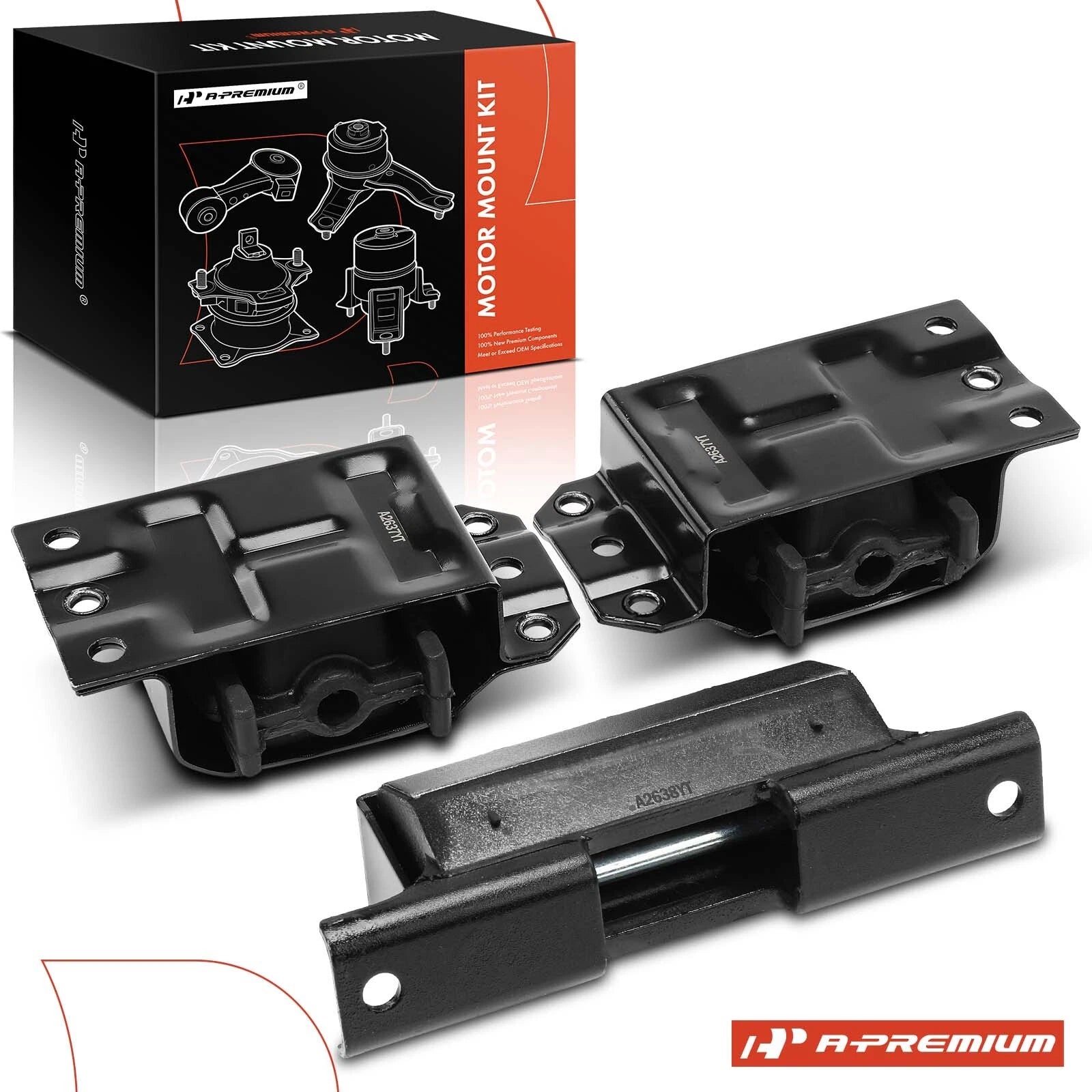 3X Engine Motor & Transmission Mount for Chevy Tahoe (1995–2000)