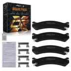Front Ceramic Brake Pads Set for Chevrolet Avalanche, Express, Silverado, Suburban (2001–2013)