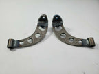 Headlight Stands with Black Dietz Buckets for Custom Steel Frame Mount (Pair)
