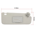 Right Side Sun Visor for Chevrolet Cruze (2016–2017) Gray, 3 Screw Holes