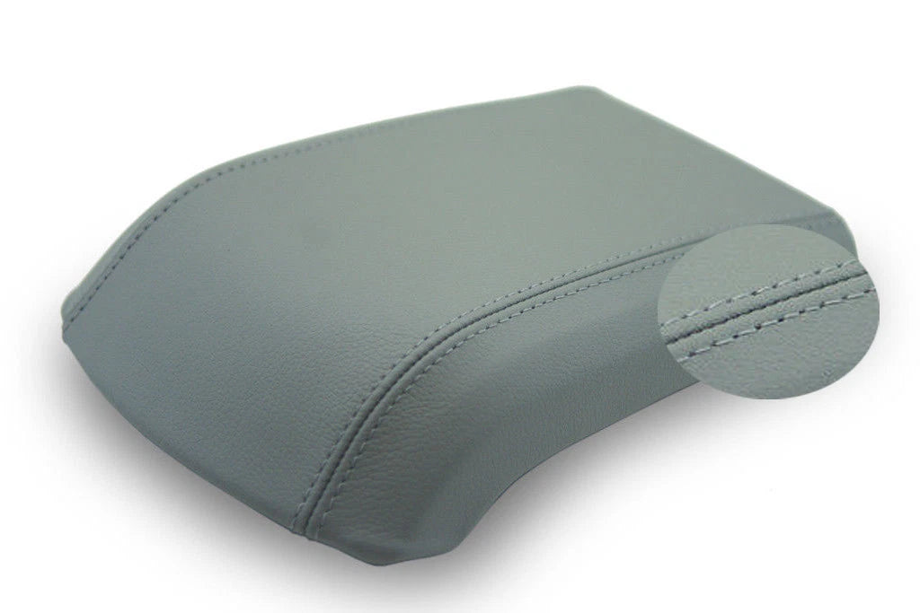 Center Console Armrest Cover for Ford Escape (2013–2016) Gray Leather