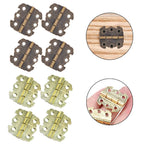 10pc Jewelry Box Hinges for Antique Wooden Cases (29x27mm)