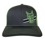 Big Rig Trucks 'Tees' Richardson Charcoal/Green Hat