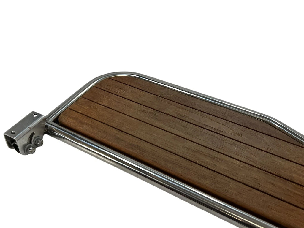 Scout Replacement Cabin Step Down Bracket & Teak Step for Scout