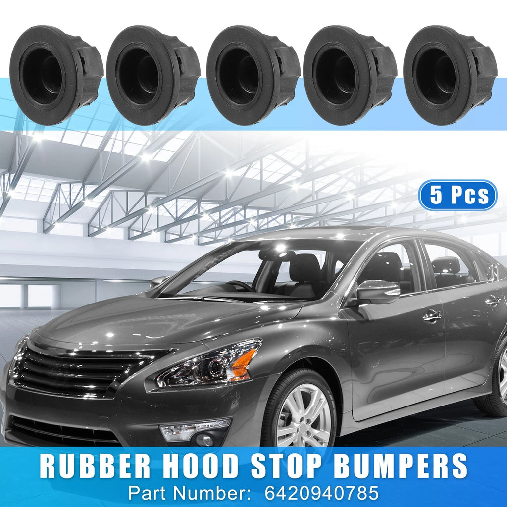 5 Pcs Hood Cushion Bumper Rubber for Mercedes-Benz (6420940785)