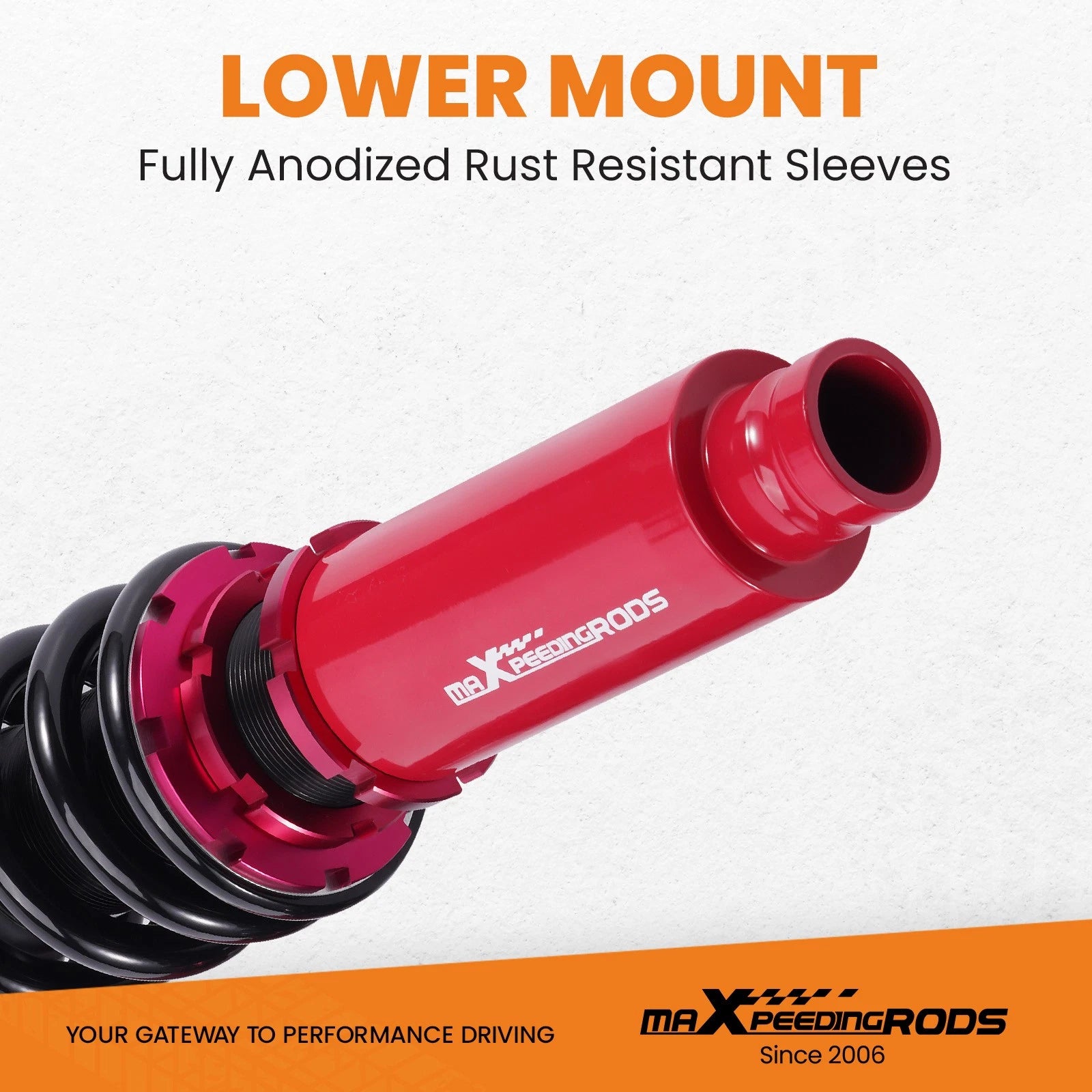 Coilover Lowering Kit for Honda Accord (2003-2007) with Rear Camber Arms