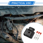 Set of 1 Crankshaft Position Sensor Connector Plug for VW Audi (No. 1J0973723)