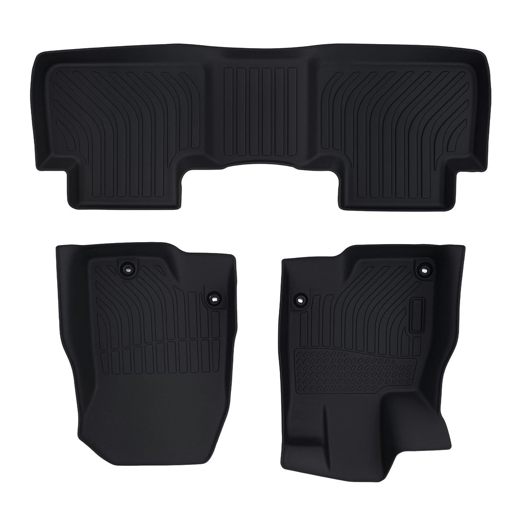 Custom All-Weather Floor Mats for Acura RDX (2019–2025) Black TPE