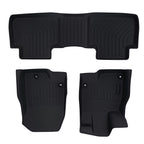 Custom All-Weather Floor Mats for Acura RDX (2019–2025) Black TPE