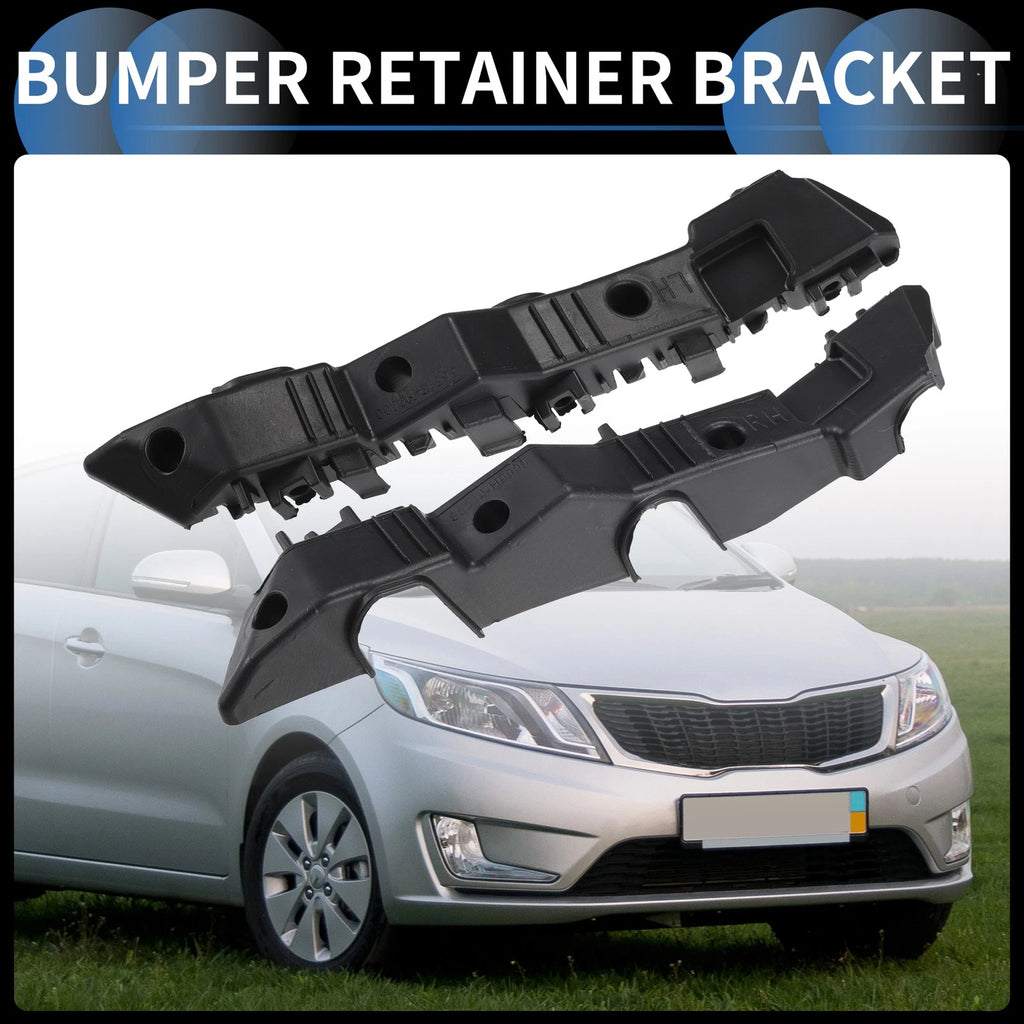 1 Pair Front Bumper Retainer Bracket No.86513H9000 for Kia Rio (2018–2020)
