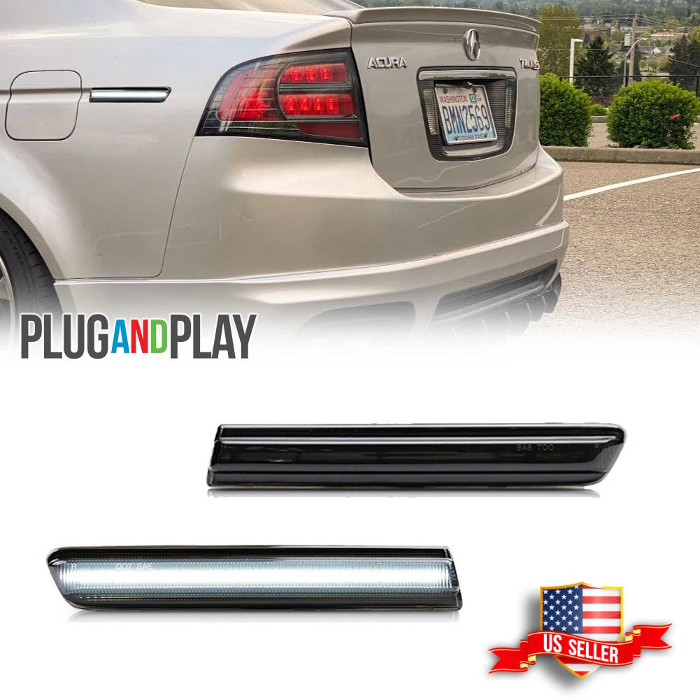 Smoked LED Side Marker Lights for Acura TL (2004–2008)