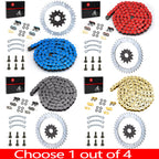 Front Rear Chain #520 98L Drive Sprocket Kit for Yamaha Warrior YFM350X (1989–2004)