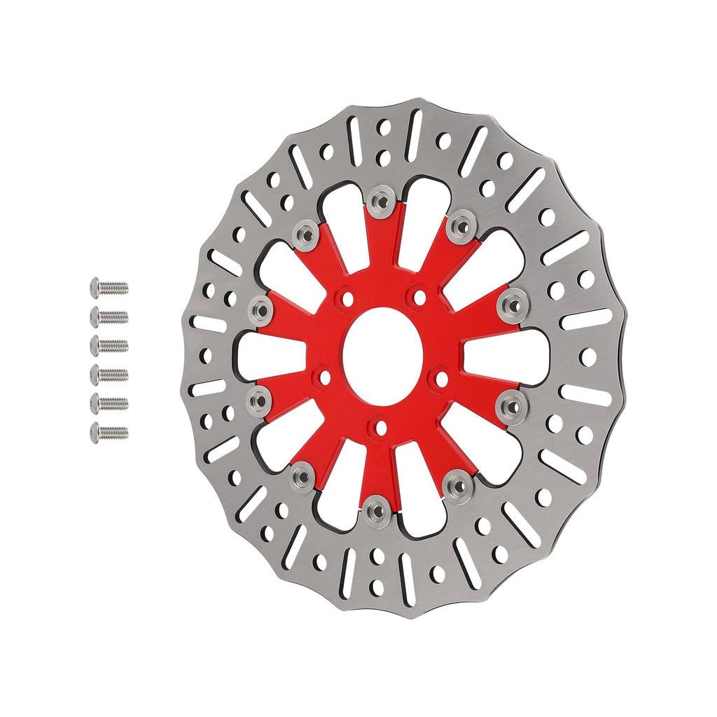 Front Brake Rotor Disc 11.8 in for Harley-Davidson Touring Electra Glide (2008–2019)