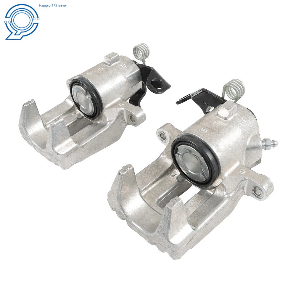 Set of 2 Rear Brake Calipers for Volkswagen Audi (2001–2009) 19-2574