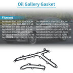 Oil Gallery Gasket Set for Nissan 350Z (2007–2009) 13533JK20A/13533JK21B