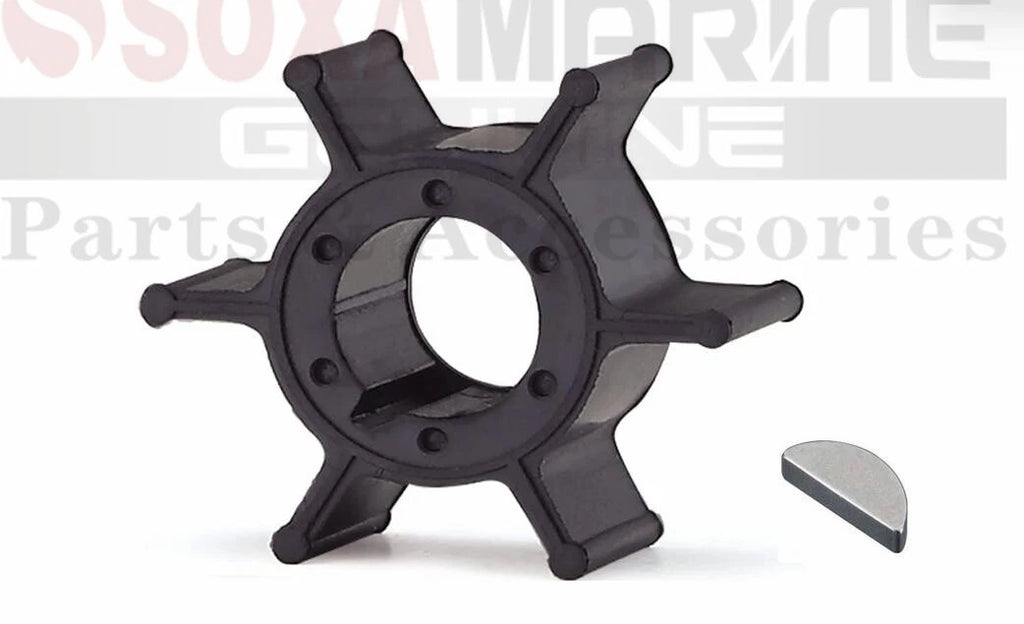 Water Pump Impeller with Key for Yamaha Outboard Motor (662-44352-01)