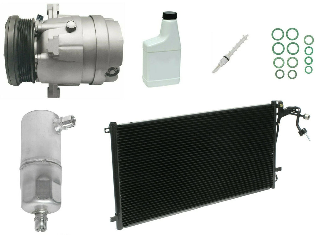 A/C Compressor Kit Replacement with Condenser for Chevrolet CC55 (1990–1999)