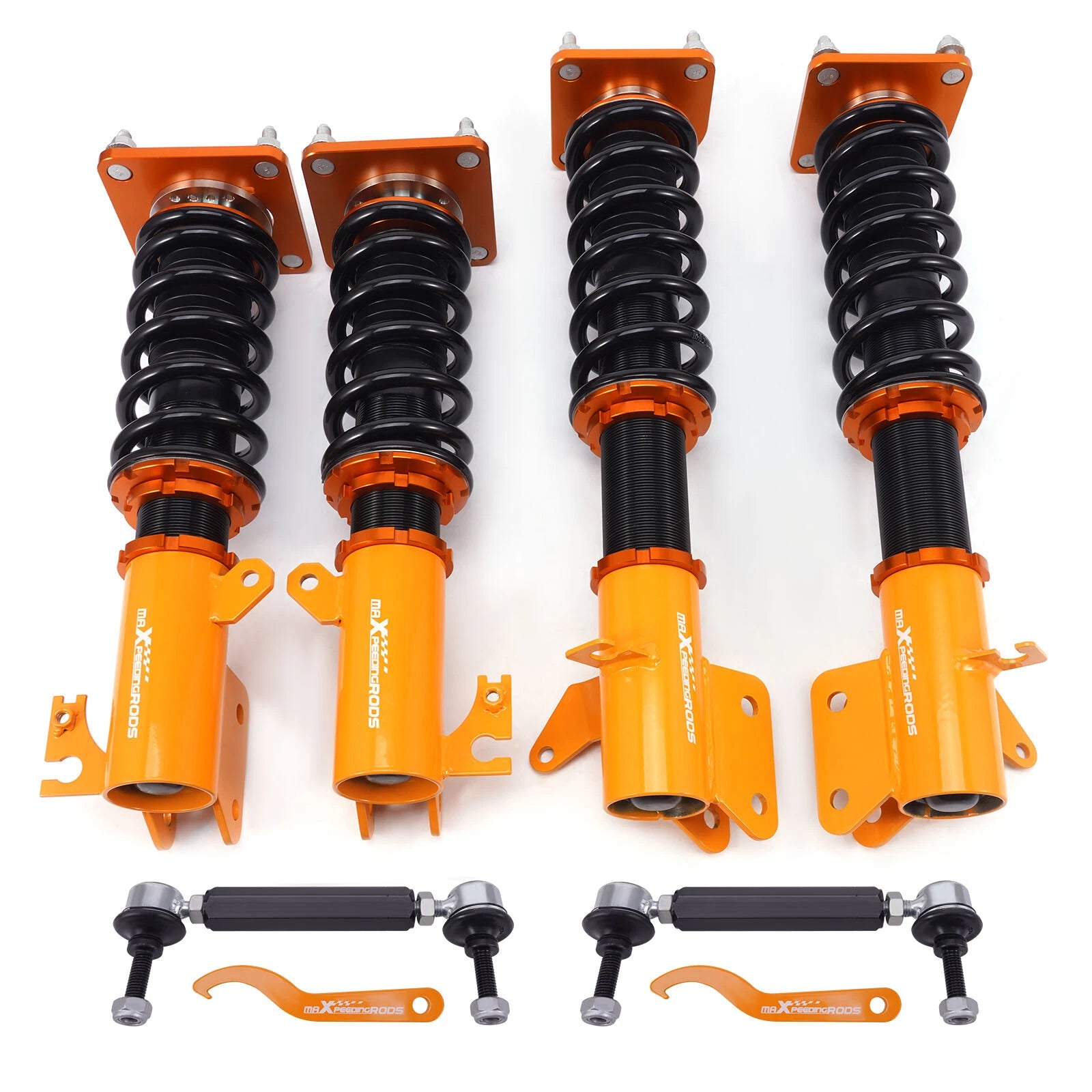 24 Level Adjustable Coilovers Lowering Kit for Mazda 323 / Protege (1999-2003)