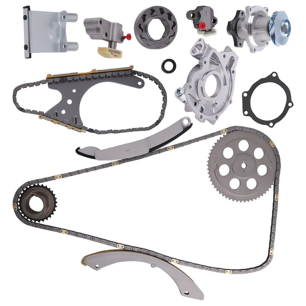 Timing Chain Set w/Oil Pump for Chevrolet GMC 2.9L 3.7L (2007–2011) 12568766