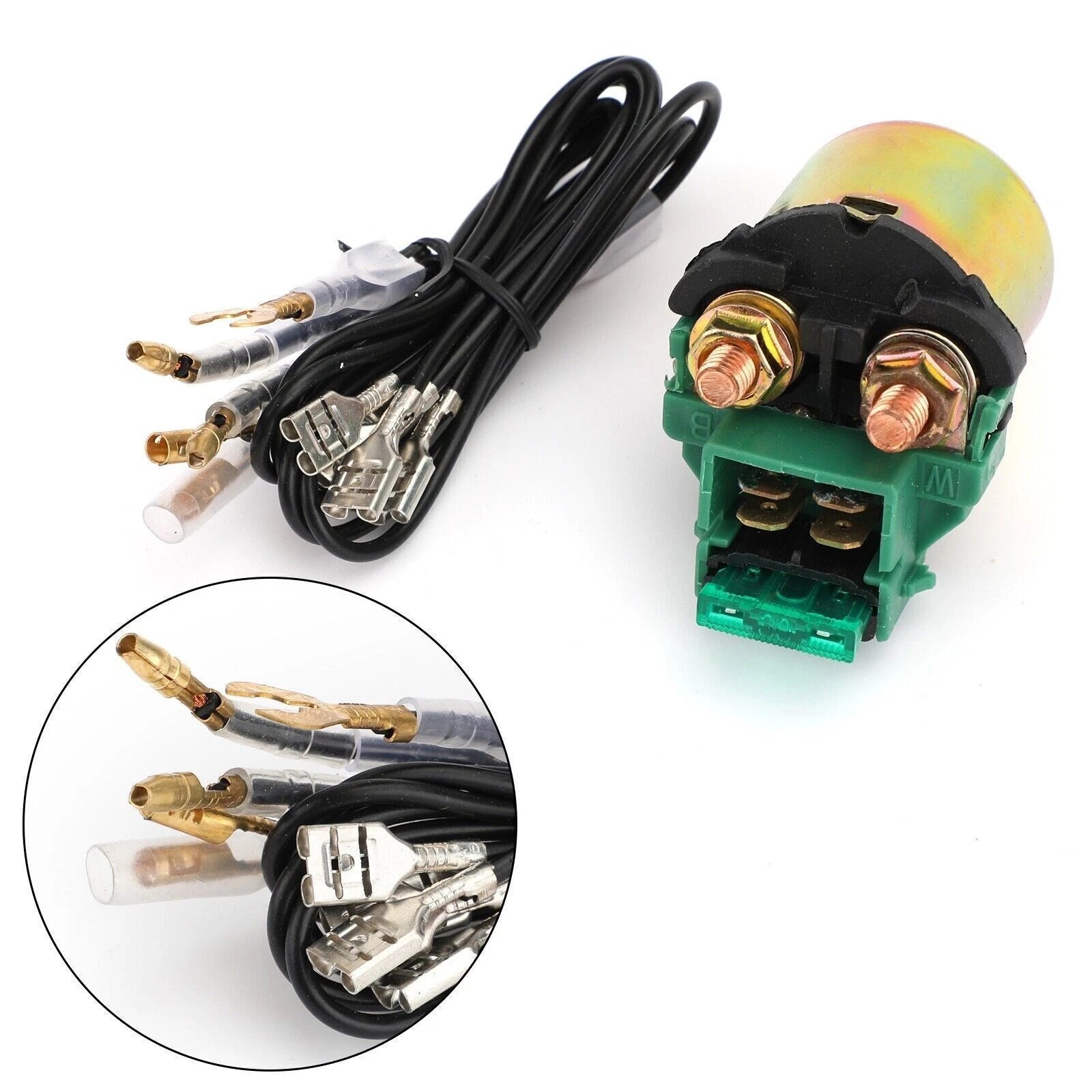 Starter Solenoid Relay Switch for Kawasaki EX250 Ninja 250R (1986–2012)