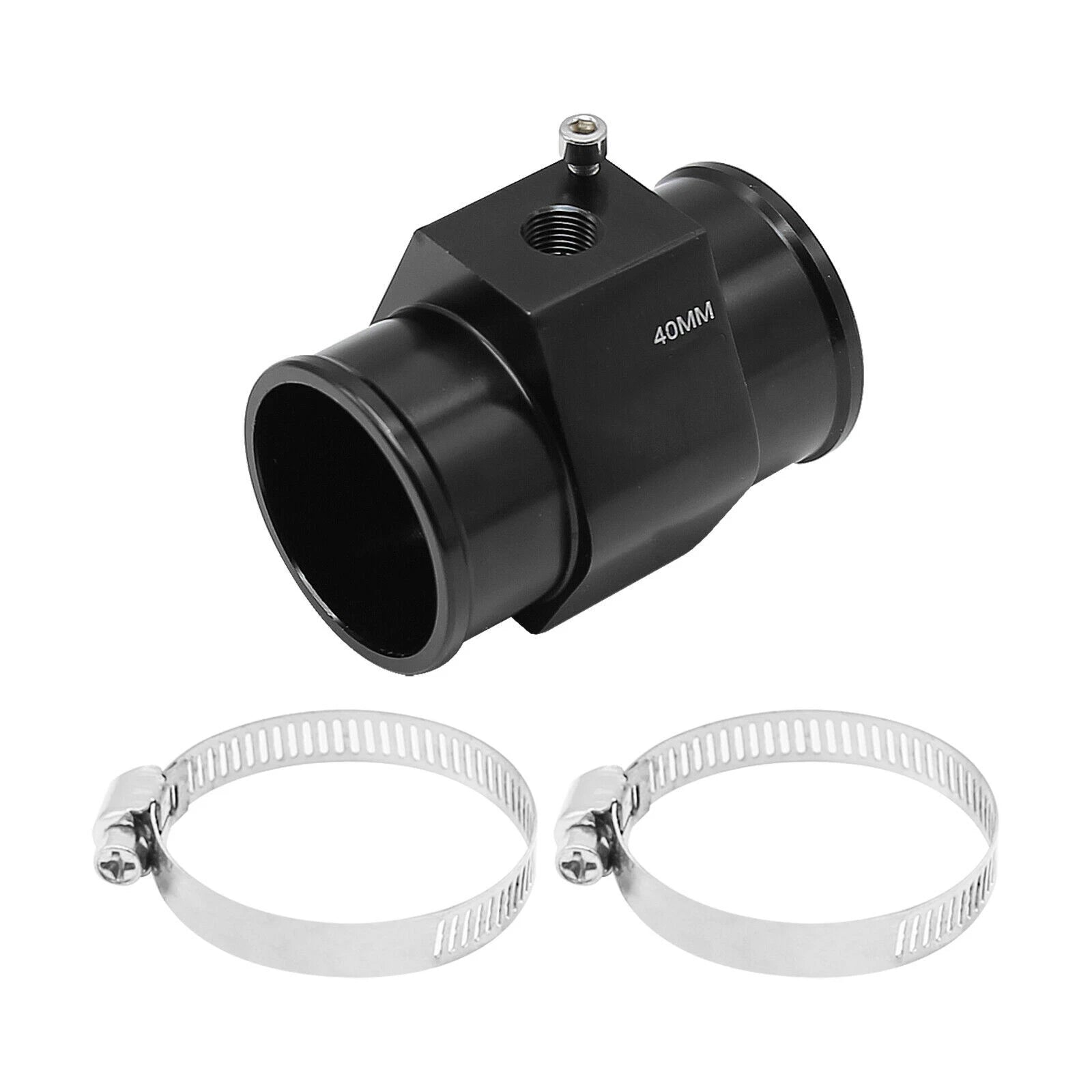 Water Temperature Sensor Gauge Hose Adapter for Universal (30-40mm)