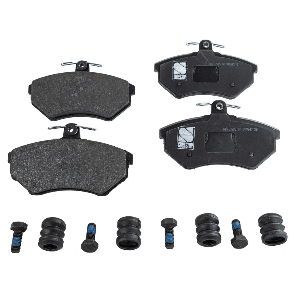 Brake Disc Rotors and Pads Kit for VW Golf Jetta Passat Cabrio