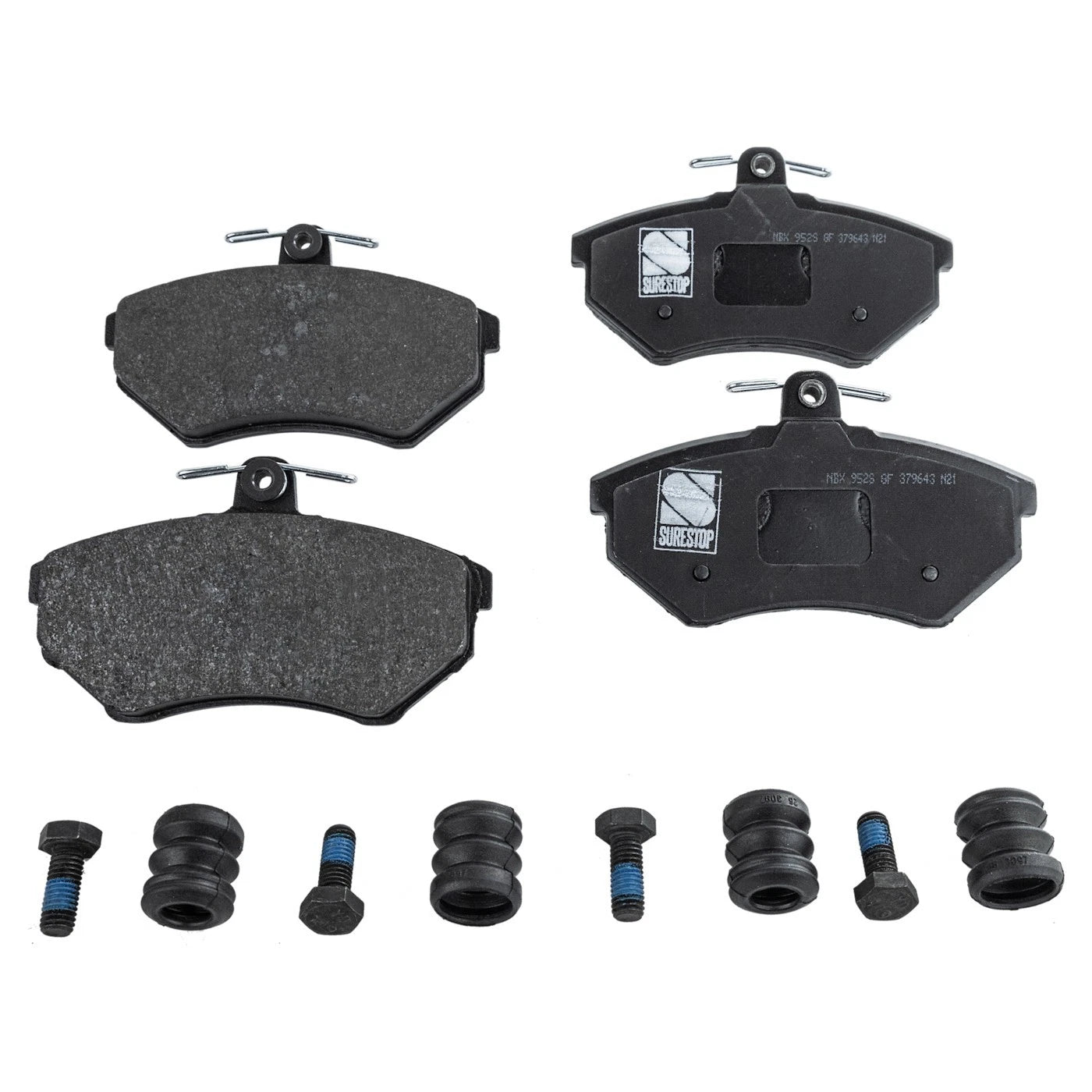 Brake Disc Rotors and Pads Kit for VW Golf Jetta Passat Cabrio