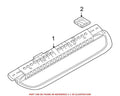 Genuine OEM Center High Mount Stop Light 63257146059 for BMW