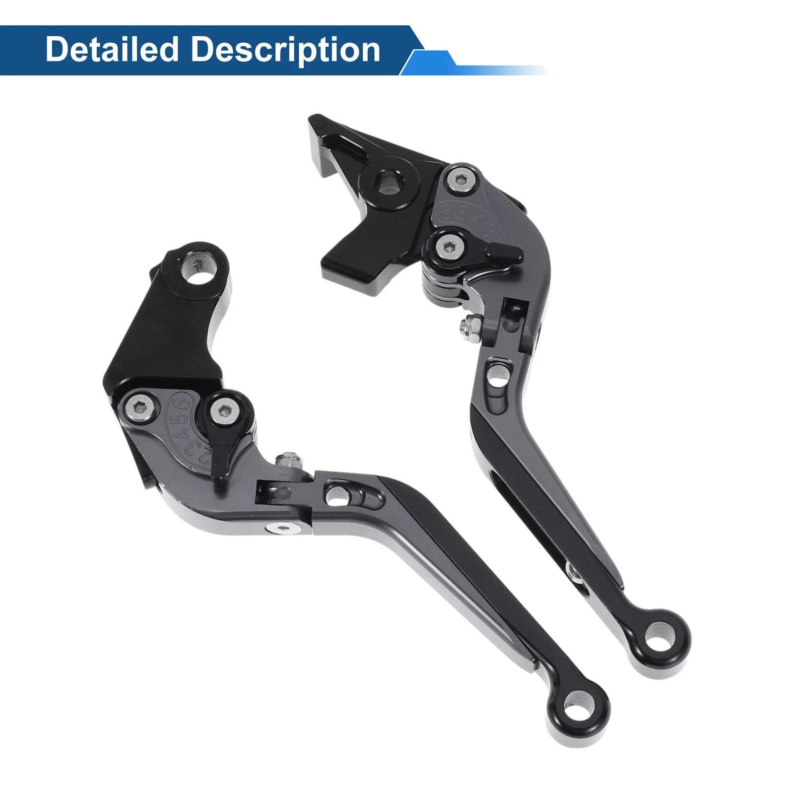 Adjustable Brake Clutch Lever for Honda X11 (1999–2002) Titanium Black