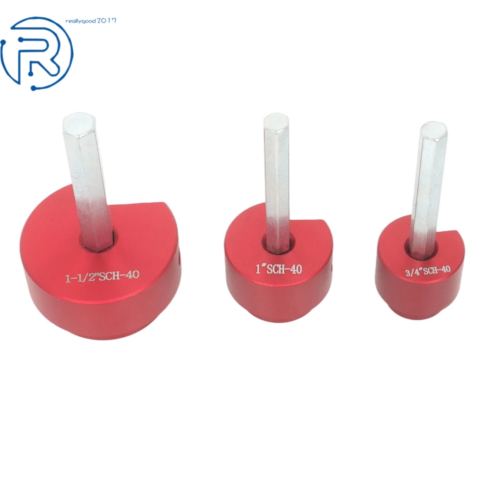 Set of 6 Plastic Pipe Fittings for Plumbing Tools