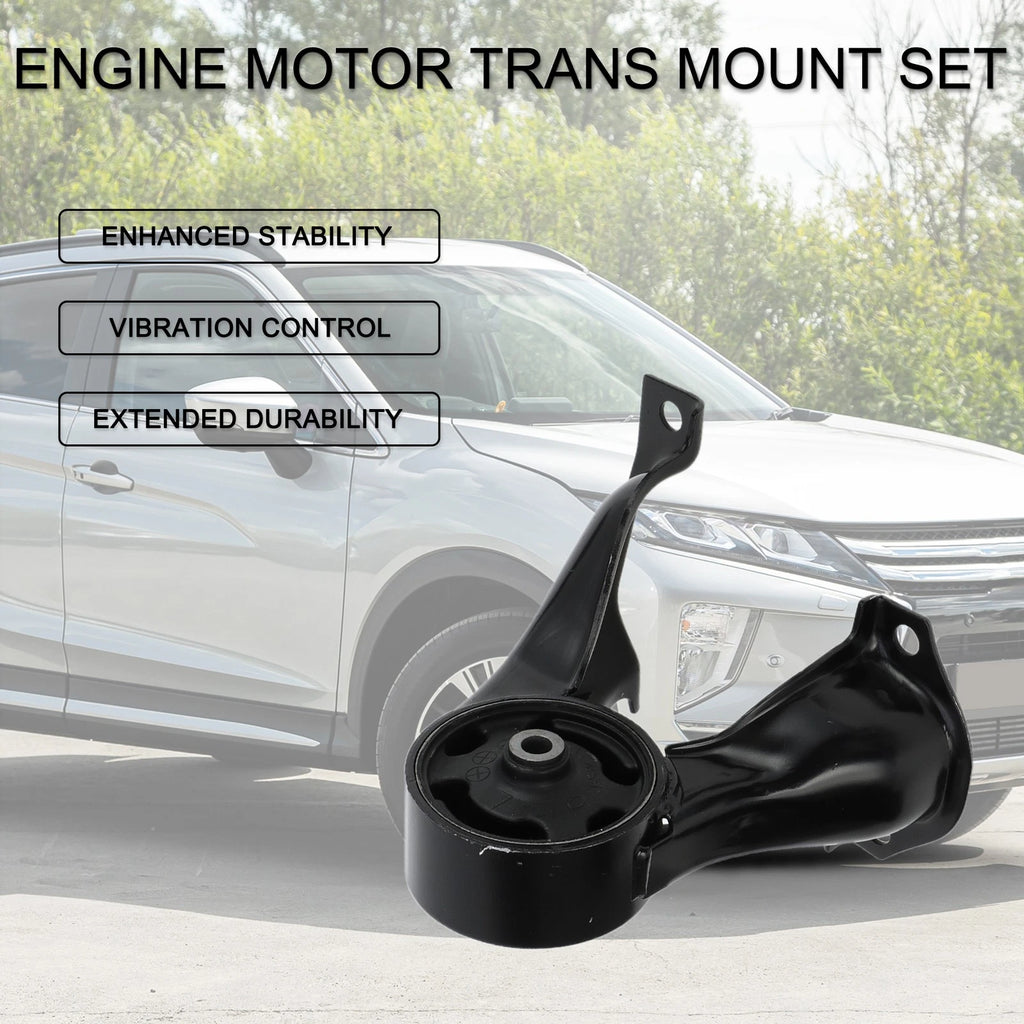 Engine Motor Trans Mount Set for Mitsubishi Lancer Ralliart 2.4L (2004–2006)