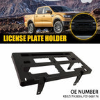 Front License Plate Bracket Holder for Ford Ranger (2019–2022)
