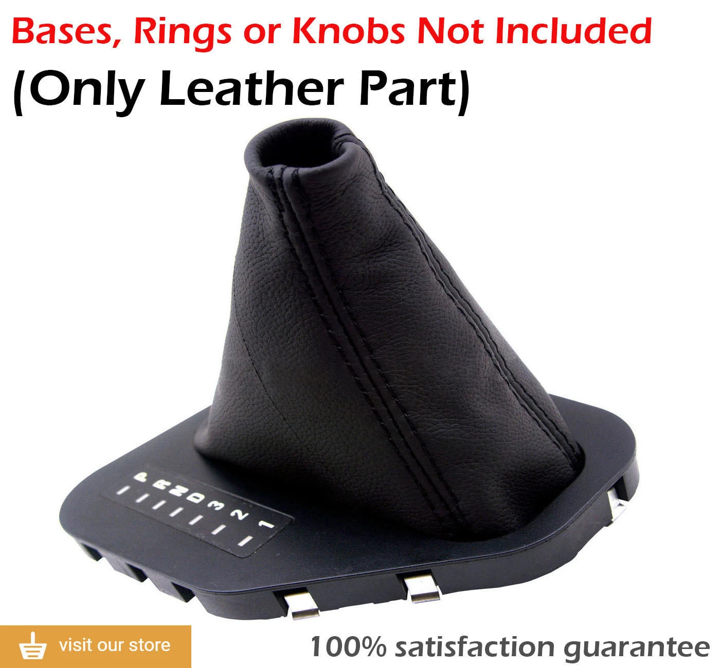 Leather Synthetic Automatic & Brake Boot Protection for BMW E39 (1996–2003)